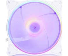 Alphacool Rise Aurora PWM-korpuso ventiliatorius – 140mm, baltos spalvos
