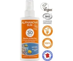 Alphanova Alphanova Sun Bio Purškiklis Antisaulės filtras SPF30, 125g