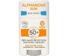 Alphanova Alphanova Sun, Filtravimo kremas Stift, SPF50 +, Mėlyna Whale, 12 g