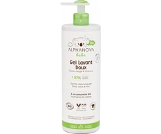 Alphanova Bebe Bio* švelnus kūdikių skalbimo gelis 2 viename 400 ml