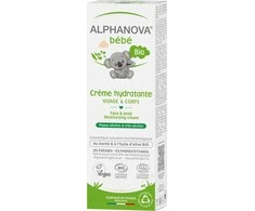 Alphanova Bebe drėkinantis veido ir kūno kremas, 75 ml