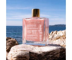 „Alphanova Daily Sun Bio*“ sausas aliejus su rausvo švytėjimo dalelėmis, stiprinantis įdegį, 50 ml
