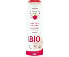 ALPHANOVA KIDS Alphanova Kids, Vonios skystis, Braškės, 250 ml
