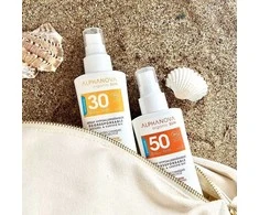 ALPHANOVA SUN Alphanova „Sun Bio*“ purškiklis su SPF50, kelioninis dydis, 90 g