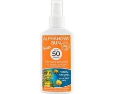 Alphanova Sun KIDS, Bio Purškiklis Antisolar, filtras 50 (ASL06840)