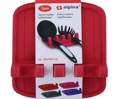 Alpina - Spoon holder / kitchen utensil holder 2 psc (red)