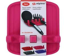Alpina - Spoon holder / kitchen utensil holder 2 pcs (pink)