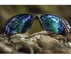 Sports cycling glasses Alpina Nylos HR Juodas