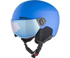Žiemos Sporto Šalmas - Alpina Zupo Visor Q-Lite Mėlynas Matinis 54-58 cm