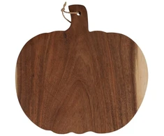 Alpina - Moliūgo formos medinė serviravimo lenta 30x29 cm