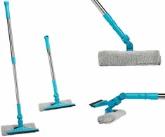 Alpina - 2 viename langų plovimo / valymo įrenginys su teleskopine rankena iki 89 cm