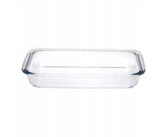 Alpina - Glass ovenproof dish 34.5x20.5x5 cm 2.2 L