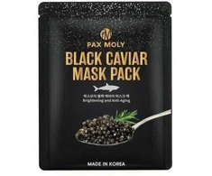 Alterna PaxMoly, Juodas Caviar, Brightening, Hydrating &amp; Anti-Aging, Sheet Mask, Face, 25 ml For Women