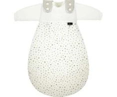 Alvi ALVI Baby-Mäxchen, 3 dalių Jersey Aqua Dot miegmaišis 62/68