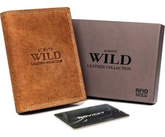 Always Wild Piniginė vyrams Wild N4-P-CHM RFID