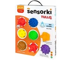 AM Tullo Sensoriniai kamuoliukai be skylučių TULLO 8 vnt.