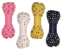 TULLO Kość su kolcami piszcząca 16,7cm 209 72091