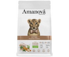 Amanova Cat Kitten Exquisite vištiena 1,5kg