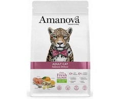 Amanova sterilizuotas kačių maistas su lašiša Deluxe - lašiša 6kg