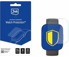 3Mk apsauginis hibridinis stiklas 3mk išmaniojo laikrodžio ekranui. Laikrodžio apsauga „FlexibleGlass“, skirtas „Amazfit Bip 5“.