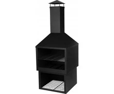 Ambiance Grilis su aukštu kaminu, 118 cm