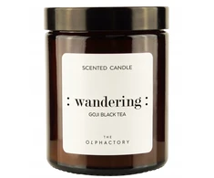 The Olphactory Wandering Goji Juodas arbata su goji kvapu žvakė, 135 g