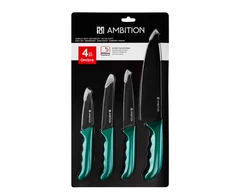 Dajar AMBITION 4 dalių Ombre peilių rinkinys