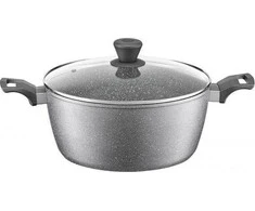 Dajar Puodas AMBITION SILVERSTONE, aliuminis, su dangčiu, tinka ir indukcinei viryklei, ø 20 cm., 2 L