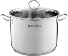 Dajar Puodas su stikliniu dangčiu D22 cm 6.8 l ACERO Ambition 60815