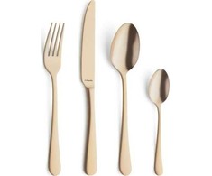 Amefa Amefa 1410 Trend stalo įrankių rinkinys, 24 vnt, rinkinys 6 žmonėms, auksinis