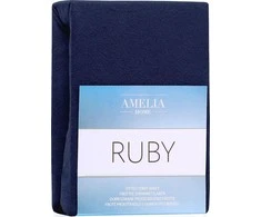 AmeliaHome Paklodė 180–200×200+30 tamsiai mėlyna AH RUBY