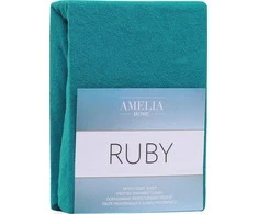 AmeliaHome Paklodė su guma 200–220×200+30 turkio spalvos AH RUBY
