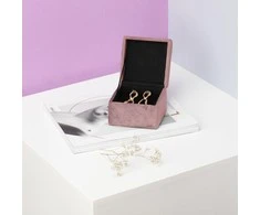 AmeliaHome JUWELRY BOX/AH/BASA/ROSE/10,8X7,8