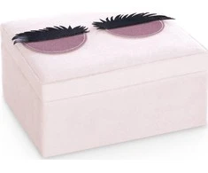 AmeliaHome JEWELRY BOX/AH/LASHES/POWDER Rožinis/14X9