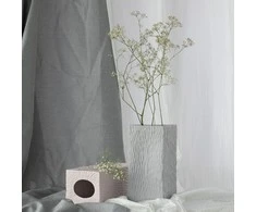 AmeliaHome VASE/AH/DEVON/CREM/10,2X22,7