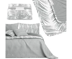 AmeliaHome Lovatiesė 200 × 220 cm, pilkos spalvos