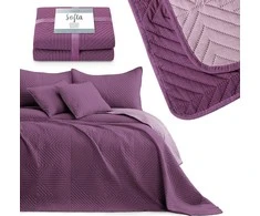 AmeliaHome Lovatiesė 170 × 270 cm, violetinės spalvos