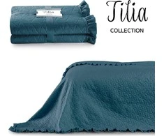 AmeliaHome Lovatiesė TILIA 260x280 cm, spalva: jūros