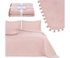 AmeliaHome Lovatiesė 260 × 280 cm, šviesiai rožinė AH
