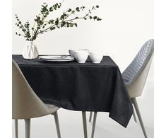 Staltiesė 140×140 juodos spalvos AmeliaHome