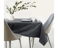 AmeliaHome Staltiesė tamsiai pilka 110×240 cm AH VESTA