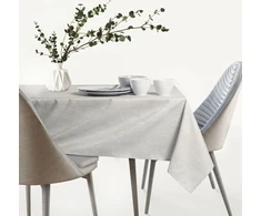 AmeliaHome Staltiesė 140×300 cm kreminės spalvos Vesta