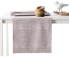 AmeliaHome Staltiesė komplektas 115×180+35×180 pudrinės spalvos AH VESTA HMD