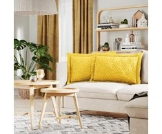 AmeliaHome Pagalvės užvalkalas 50 × 70 cm, garstyčių spalvos AH