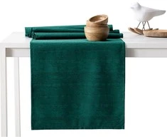 AmeliaHome Staltiesė tamsiai žalia 40×120 cm AH VESTA
