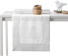 AmeliaHome Staltiesė 40×300 cm balta AH VESTA