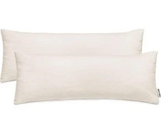 DecoKing Pagalvės užvalkalas 40 × 145 cm, smėlio spalvos
