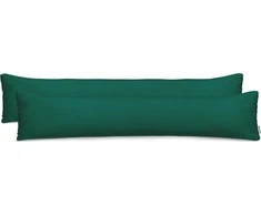 DecoKing Pagalvės užvalkalas 20 × 145 cm BOTTLEGREEN