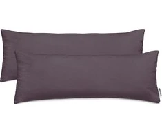 DecoKing Pagalvės užvalkalas 40 × 145 cm (40x145) CHOCOLATE