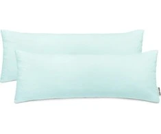 DecoKing Pagalvės užvalkalas 40x120 mėlynas FROZENBLUE